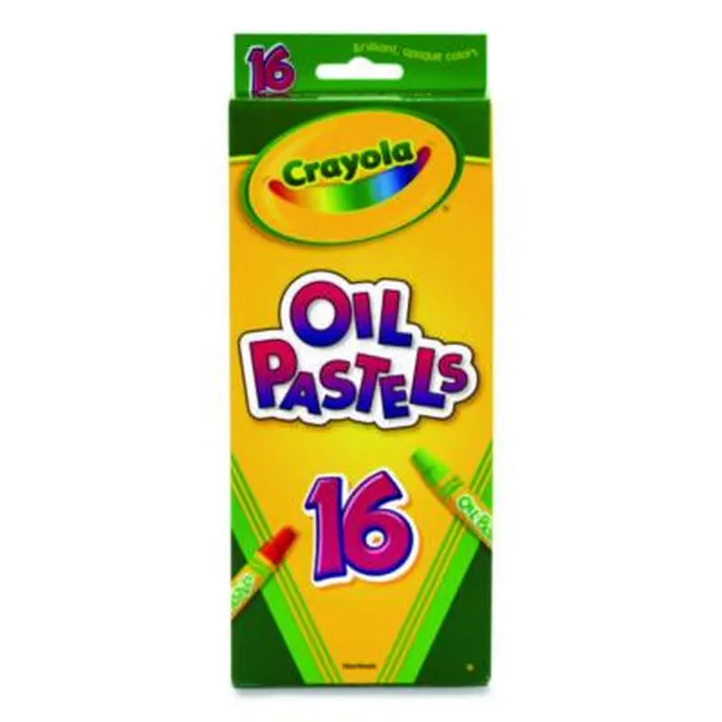 Oil Pastels,16 Assorted Colors, 16/Pack - Oil Pastels | Crayola