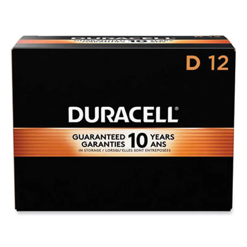 CopperTop Alkaline D Batteries, 12/Box - Batteries | Duracell