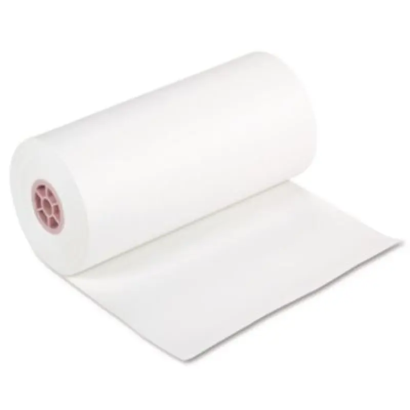 Kraft Paper Roll, 40 lb Wrapping Weight, 18" x 1,000 ft, White - Art & Design Paper | Pacon