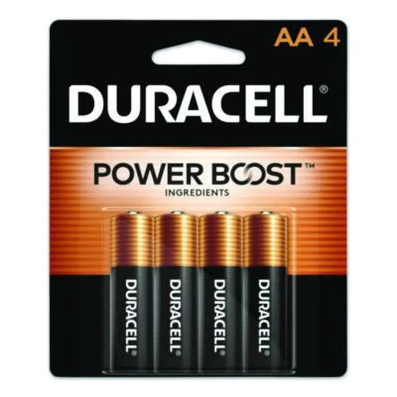 Power Boost CopperTop Alkaline AA Batteries, 4/Pack - Batteries | Duracell