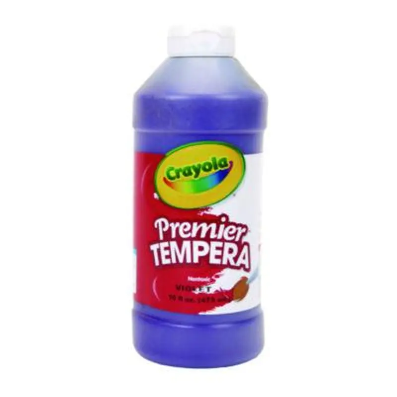 Premier Tempera Paint, Violet, 16 oz Bottle - Paint | Crayola