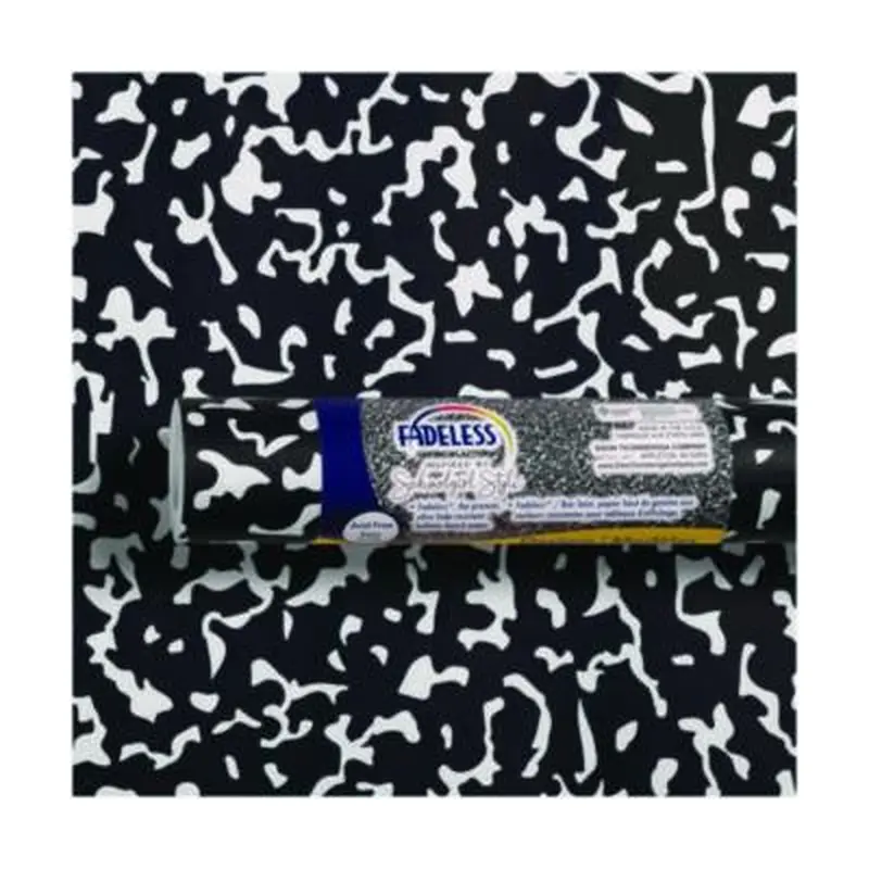 Fadeless Paper Roll, 50 lb Weight, 47.25" x 50 ft, White/Black - Art & Design Paper | Pacon