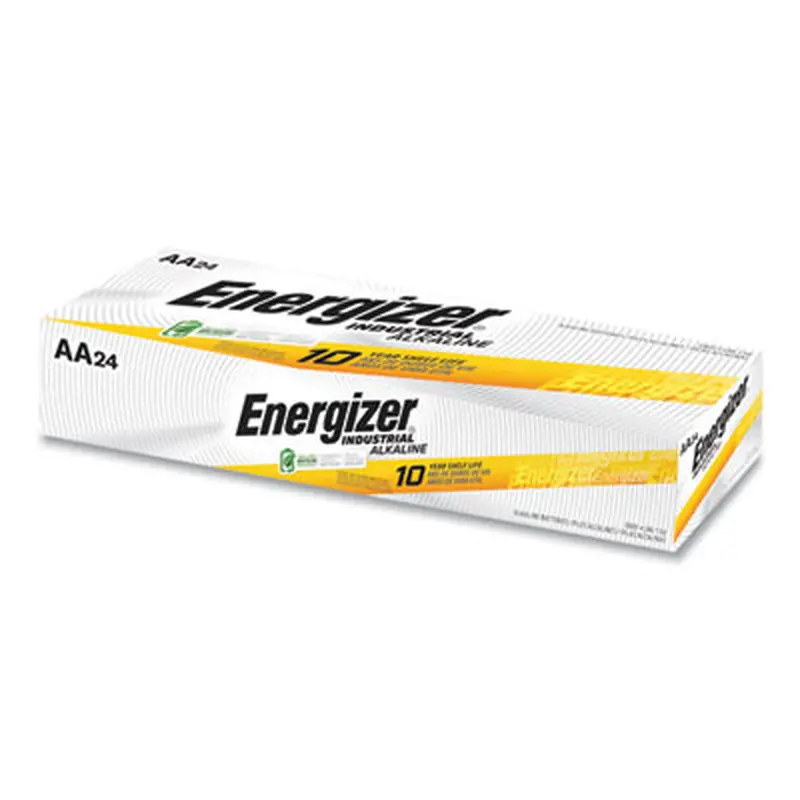 Industrial Alkaline AA Batteries, 1.5 V, 24/Box - Batteries | Energizer