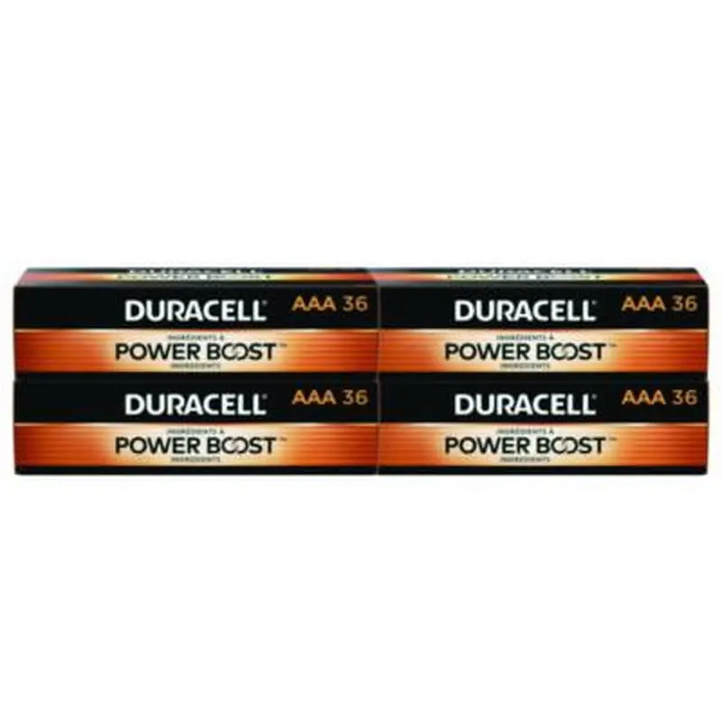 Power Boost CopperTop Alkaline AAA Batteries, 36/Pack, 4 Packs/Carton - Batteries | Duracell