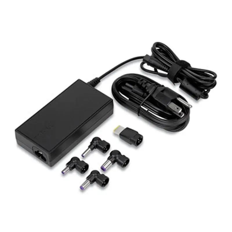 Semi-Slim Laptop Charger for Various Devices, 90 W, Black - Adapters/Chargers | Targus