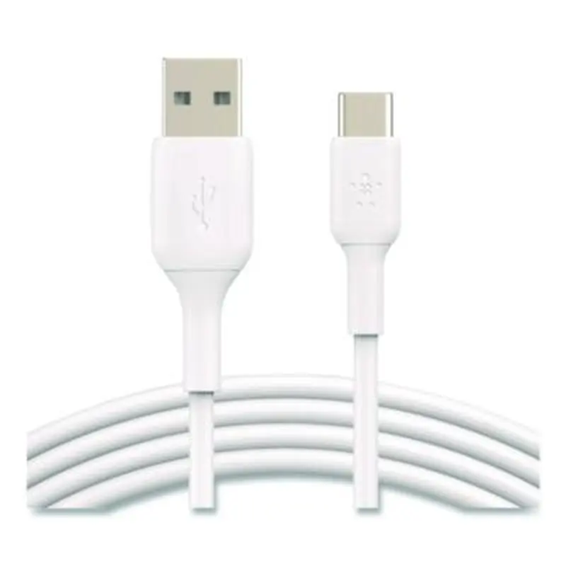 BOOST CHARGE USB-C to USB-A Cable, 3.3 ft, White, 2/Pack - Adapters/Chargers | Belkin