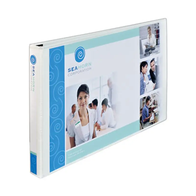 Heavy-Duty View Binders, 3 Rings, 1" Capacity, 11 x 17, White - Binders | Avery