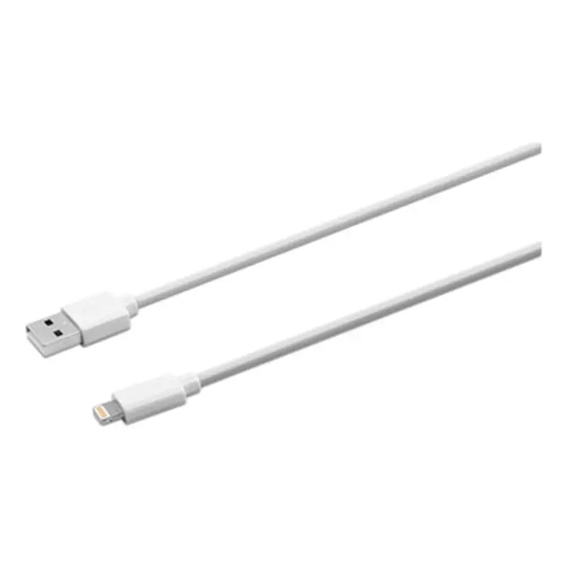 USB Apple Lightning Cable, 10 ft, White - Adapters/Chargers | Innovera