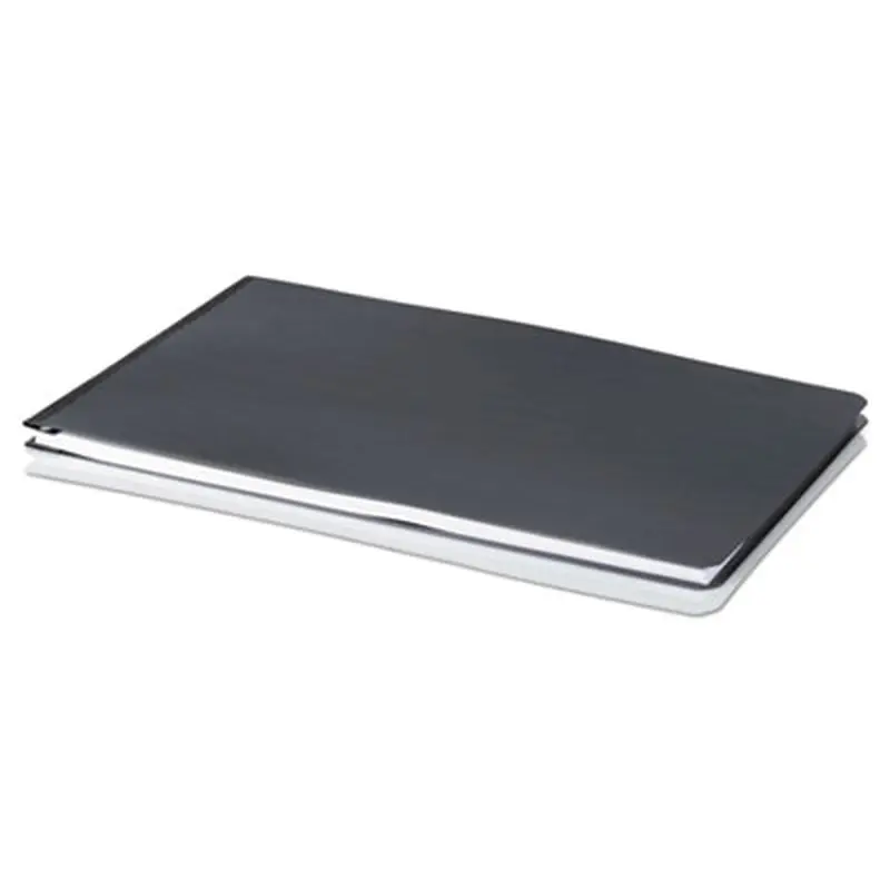 Pressboard Report Cover with Tyvek Reinforced Hinge, Two-Piece Prong Fastener, 2" Capacity, 8.5 x 14, Black/Black - Report Covers | ACCO