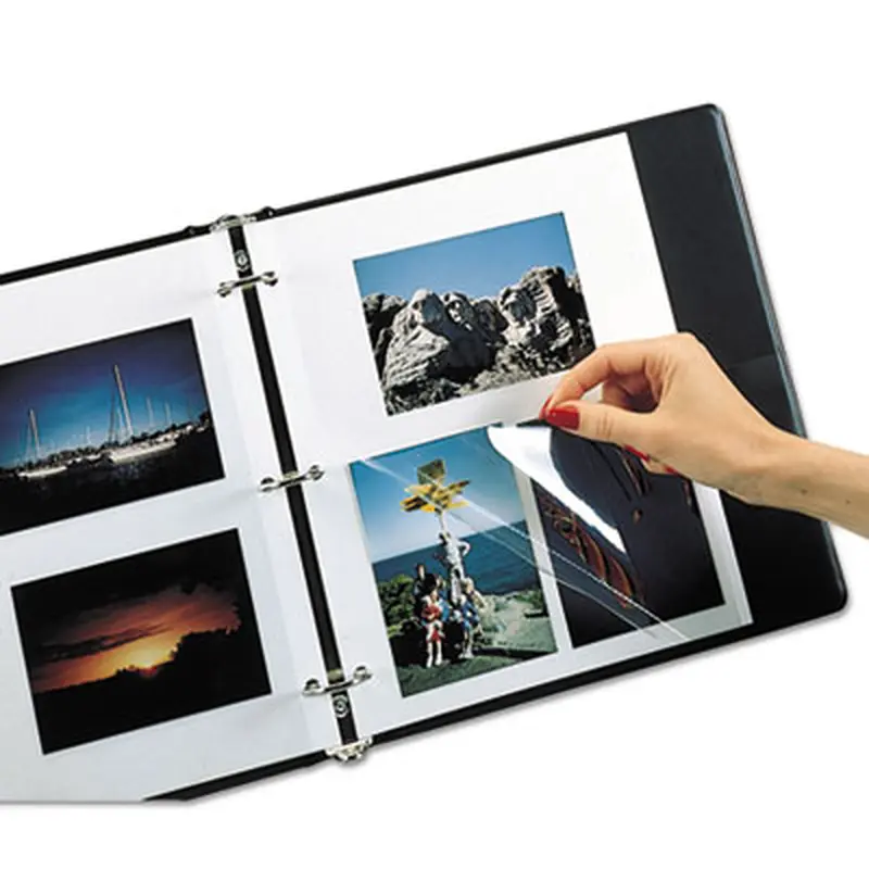 Redi-Mount Photo-Mounting Sheets, 11 x 9, 50/Box - Photo Albums | C-Line