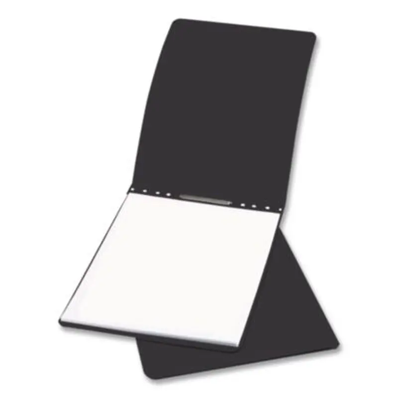 Pressboard Report Cover, Two-Piece Prong Fastener, 2" Capacity, 8.5 x 11, Black/Black - Report Covers | ACCO