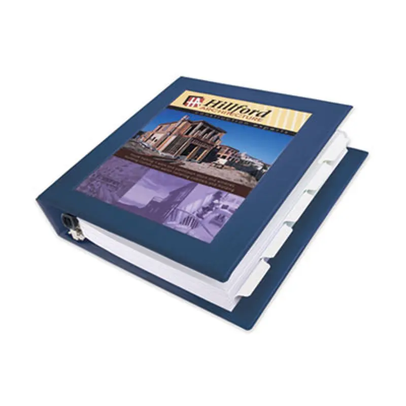 Framed View Heavy-Duty Binders, 3 Rings, 0.5" Capacity, 11 x 8.5, Navy Blue - Binders | Avery