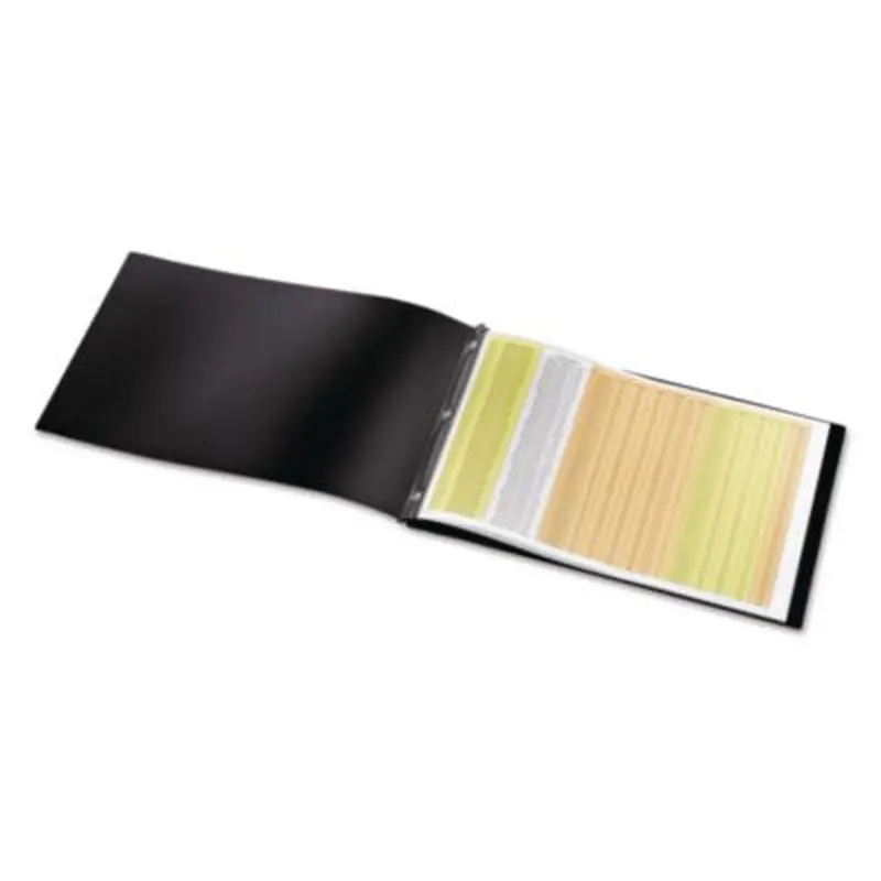 ReportPro Tabloid Portfolio, Prong Fastener, 0.19" Capacity, 11 x 17, Black/Black - Report Covers | Cardinal