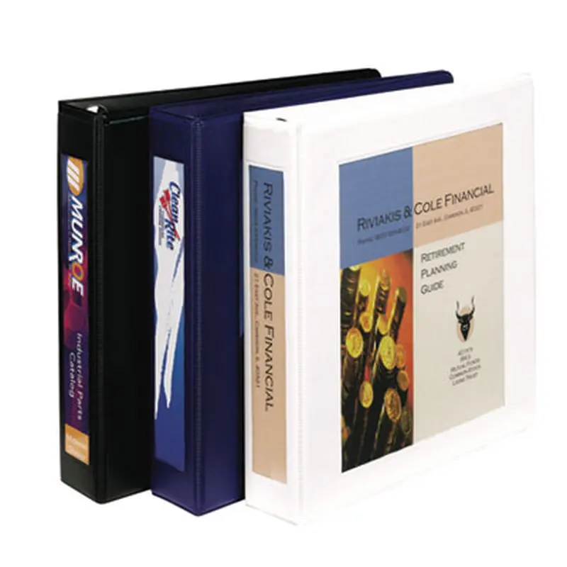 Framed View Heavy-Duty Binders, 3 Rings, 1.5" Capacity, 11 x 8.5, White - Binders | Avery
