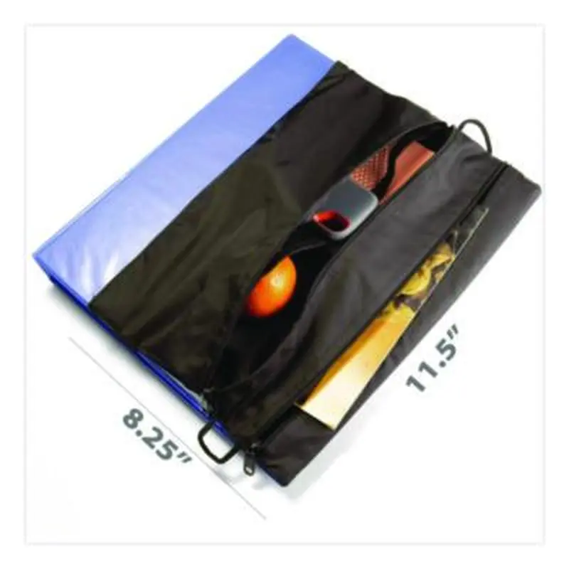 Strap-n-Sack for Binder, 11.5 x 8.5, Blue - Binder Pockets | Officemate