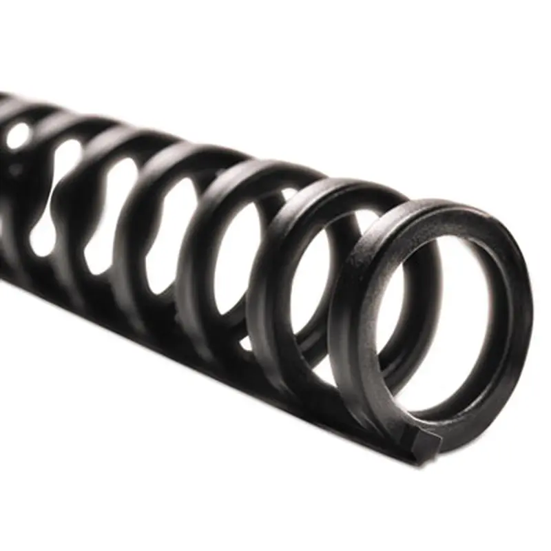 ProClick Easy Edit Spines for 11 x 8.5 Documents, 32 Rings, 0.5" (85-Sheet) Capacity, Black, 25/Pack - Binding Spines | GBC
