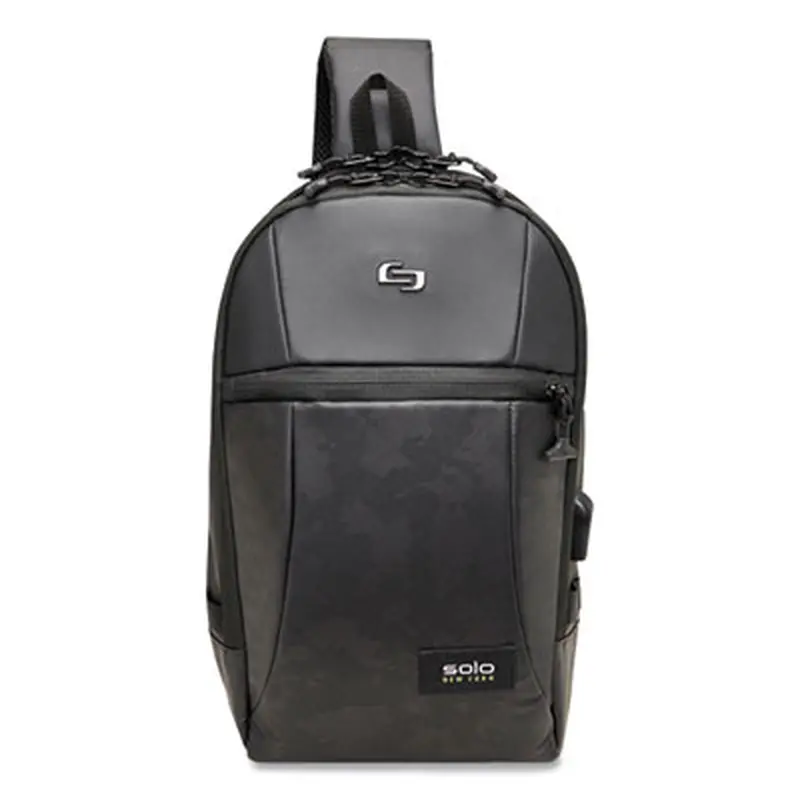 GLHF (Good Luck Have Fun) Sling, 12.9", 8.5 x 4.5 x 13.5, Black - Laptop & Tablet Bags | Solo