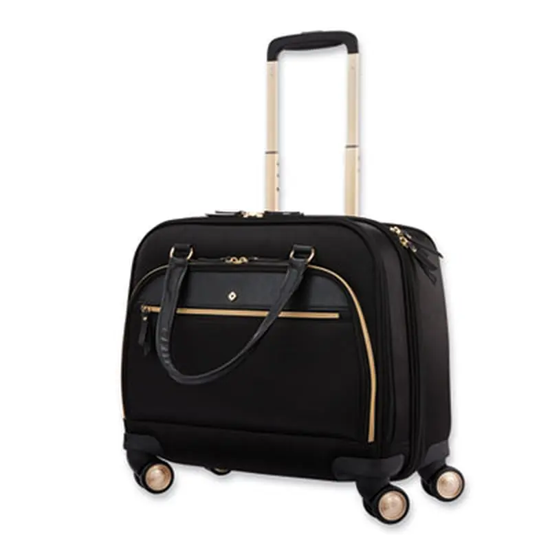 Mobile Solution Mobile Office Case, Fits Devices Up to 15.6", Nylon, 16.5 x 7 x 15.5, Black - Laptop & Tablet Bags | Samsonite