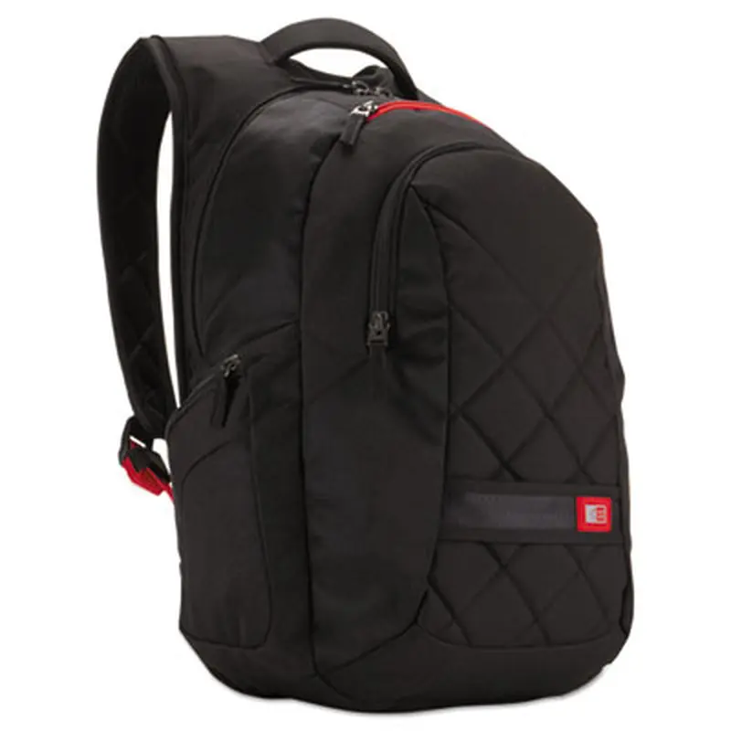 16" Laptop Backpack, Fits Devices Up to 16", Polyester, 9.5 x 14 x 16.75, Black - Book Bags | Case Logic