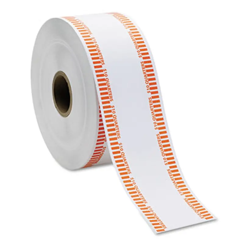 Automatic Coin Rolls, Quarters, $10, 1900 Wrappers/Roll - Cash/Coin Wrappers | Pap-R Products
