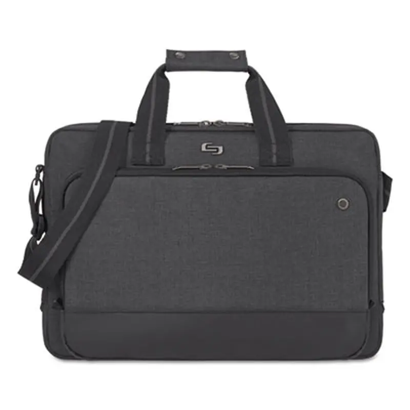 Urban Slimbrief, Fits Devices Up to 15.6", Polyester, 16" x 3" x 11.5", Gray - Laptop & Tablet Bags | Solo