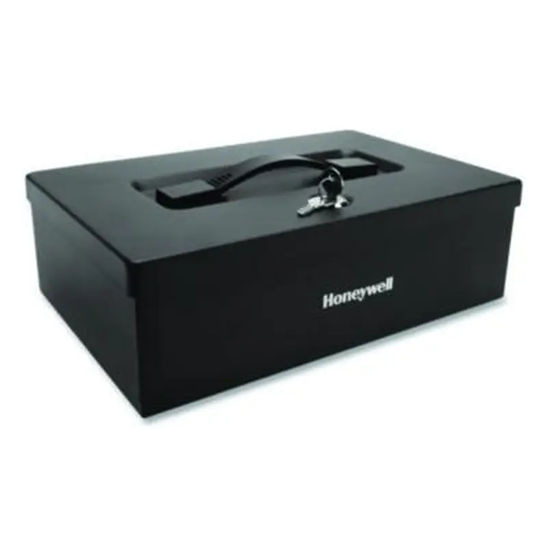 Security Box, 12.7 x 8.8 x 4, Black - Safes | Honeywell