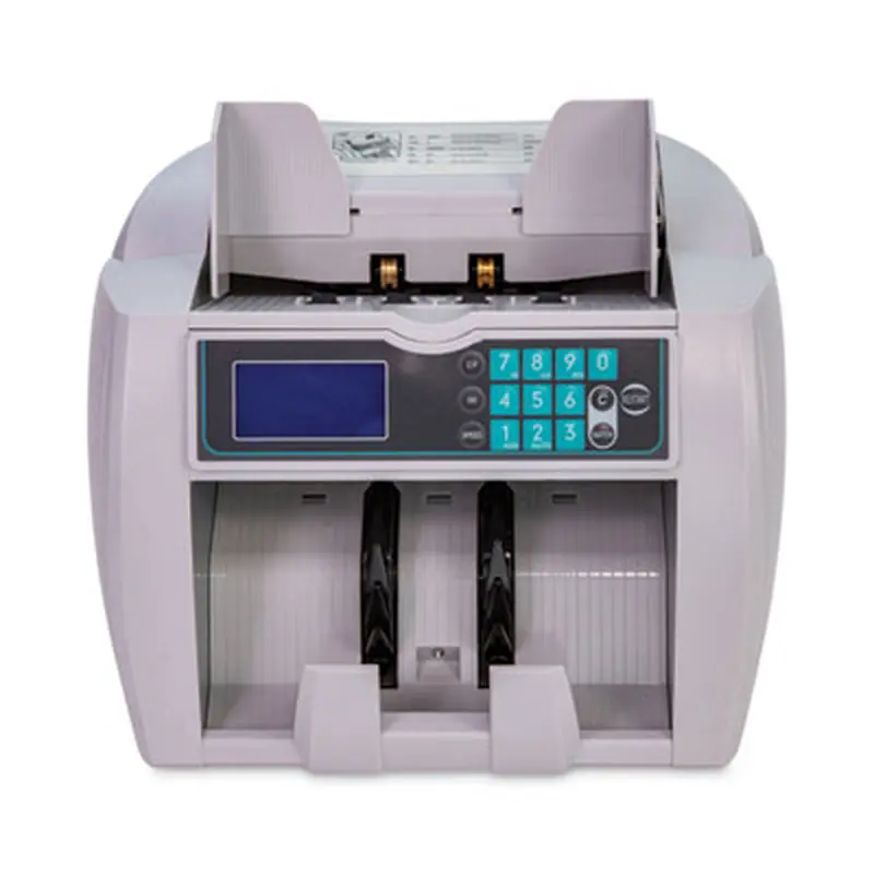 4850 Bill Counter with Counterfeit Detection, 1,900 bills/min, 10" x 13.6" x 11.6", White - Cash/Coin Counters | CONTROLTEK