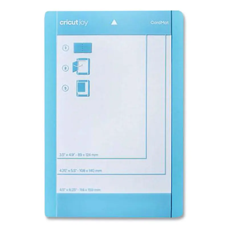 Joy Card Machine Mat, 4.5 x 6.25, Blue - Paper Cutters | Cricut