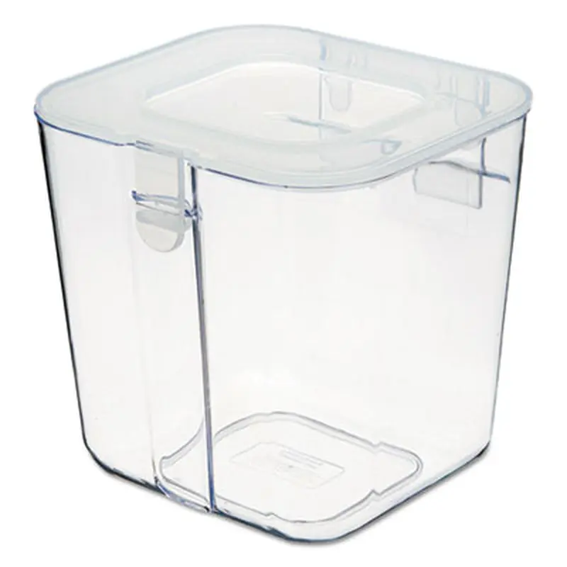 Stackable Caddy Organizer, Small, Plastic, 4.33 x 4 x 4.38, White - Desktop Supplies Organizers | deflecto