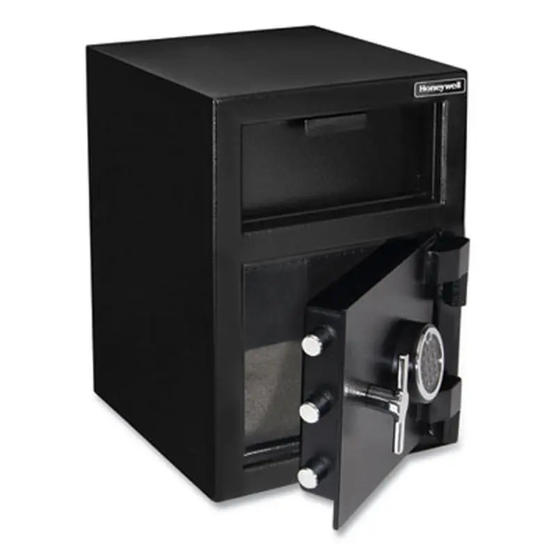Steel Depository Safe with Digital Lock, 14 x 15.2 x 20.2, 1.06 cu ft, Black - Safes | Honeywell