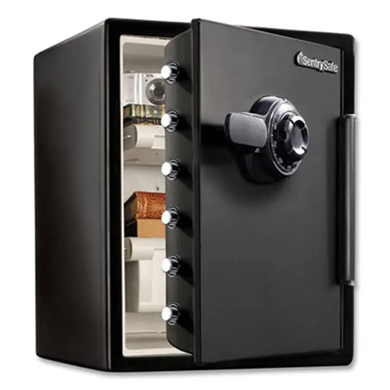 Fire-Safe with Combination Access, 2 cu ft, 18.6w x 19.3d x 23.8h, Black - Safes | Sentry Safe