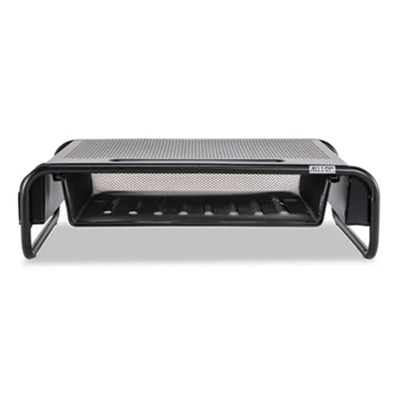 Metal Art Organizer 5 Monitor, 18" x 11.8" x 5.1", Black, Supports 30 lbs - Monitor Stands | Allsop