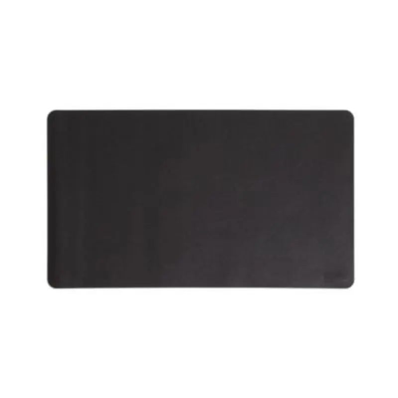 Vegan Leather Desk Pads, 36 x 17, Charcoal - Desk Pads | Smead