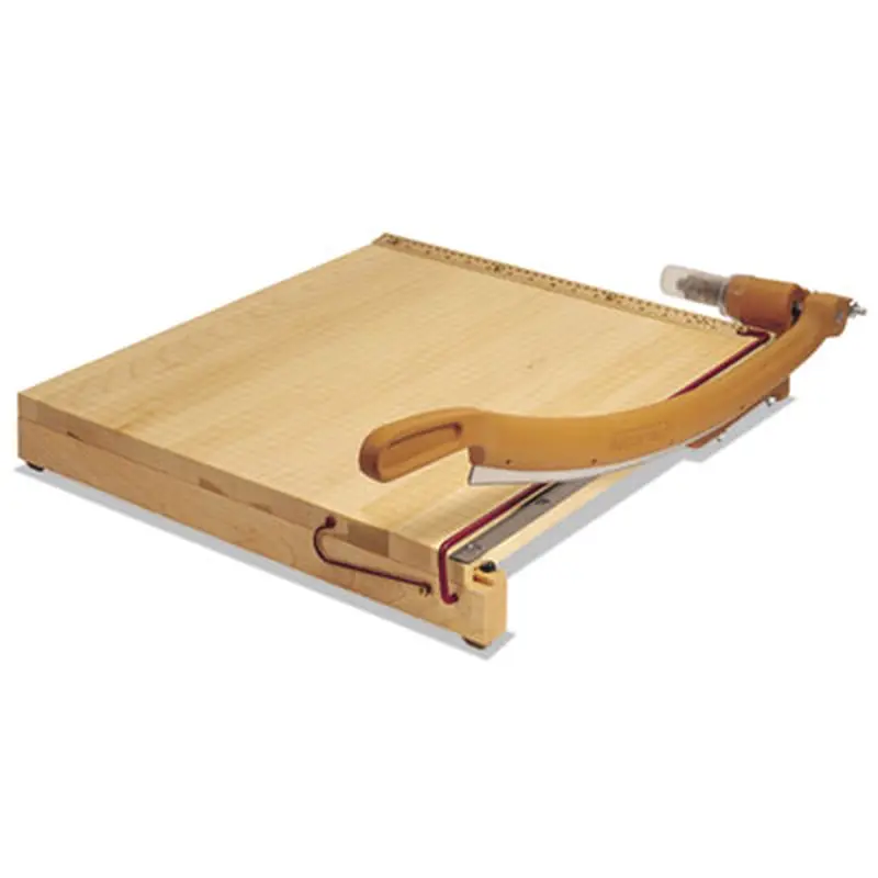 ClassicCut Ingento Solid Maple Paper Trimmer, 15 Sheets, 15" Cut Length, 15 x 15 - Paper Cutters & Trimmer Boards | Swingline