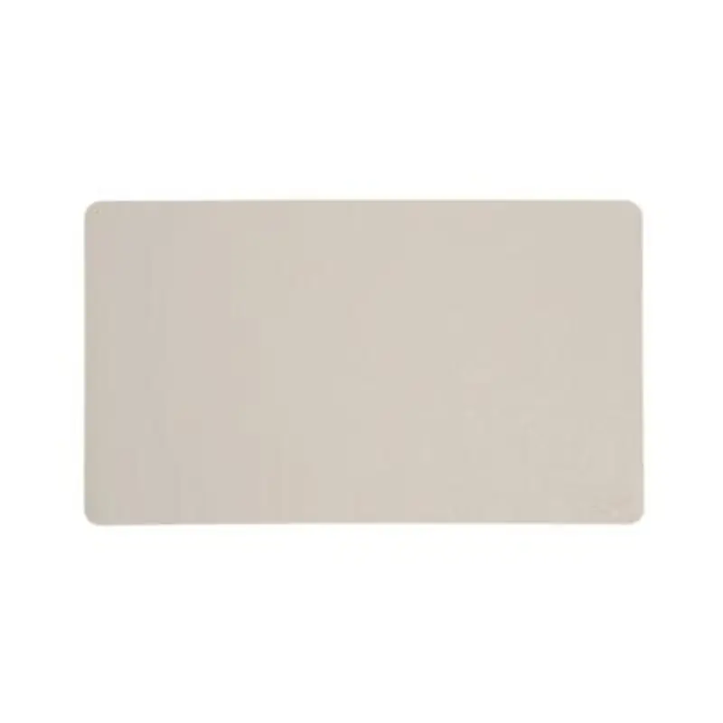 Vegan Leather Desk Pads, 23.6 x 13.7, SandStone - Desk Pads | Smead