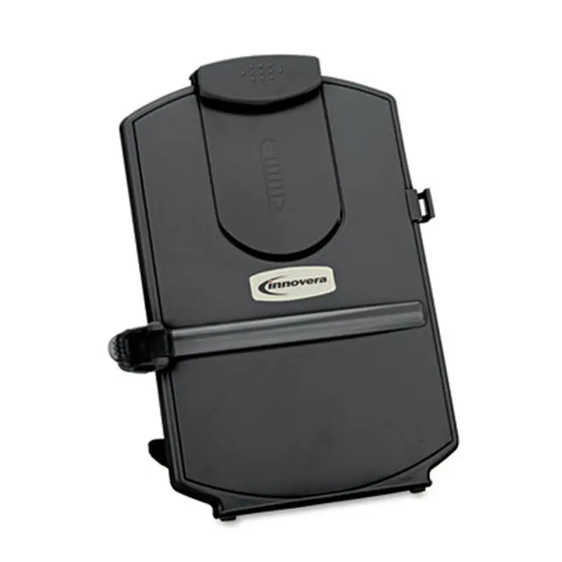 Desktop Copyholder, 25 Sheet Capacity, Black - Copyholders | Innovera