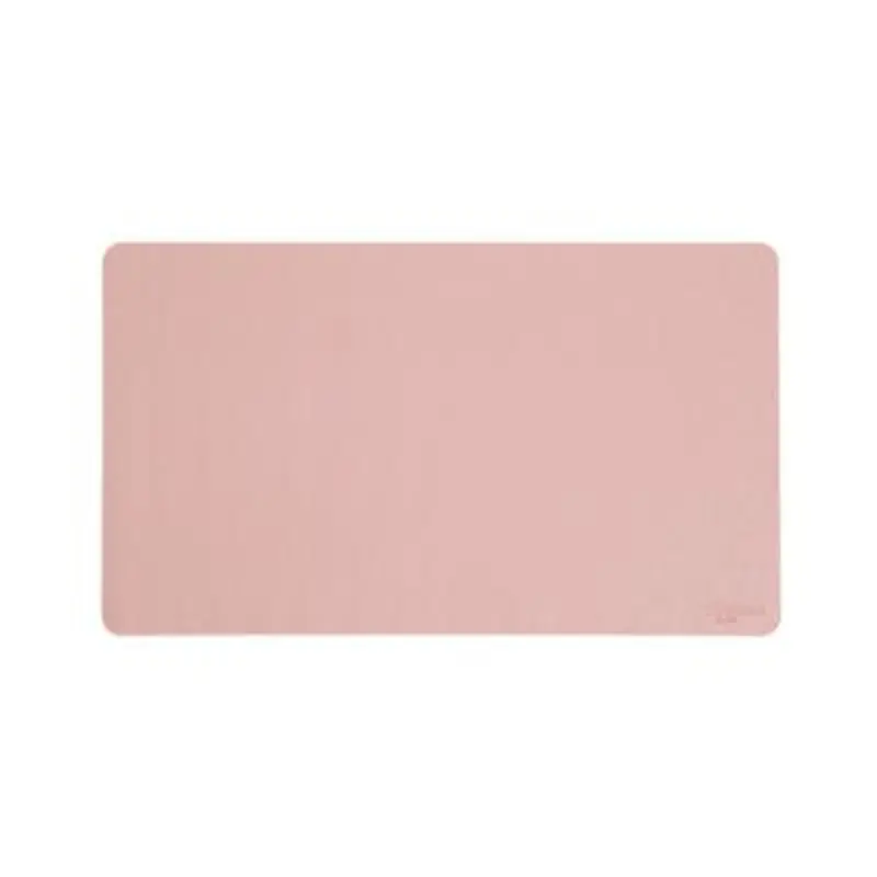 Vegan Leather Desk Pads, 23.6 x 13.7, Light Pink - Desk Pads | Smead
