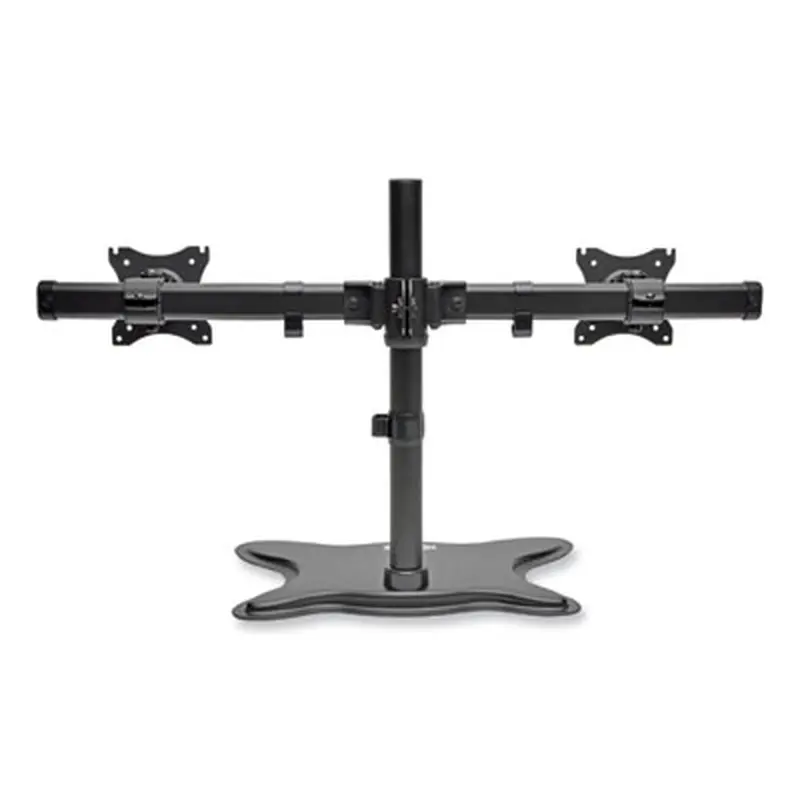 Dual Desktop Monitor Stand, For 13" to 27" Monitors, 31.69" x 10" x 18.11", Black, Supports 26 lb - Monitor Stands | Tripp Lite by Eaton