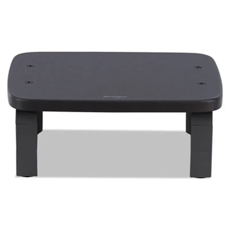 SmartFit Monitor Stands, 12.25" x 2.25" x 1.75" to 4.75", Black, Supports 40 lbs - Monitor Stands | Kensington