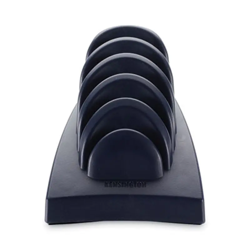 InSight Priority Puck Five-Slot Desktop Copyholder, Plastic, Blue - Copyholders | Kensington