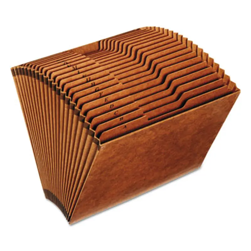 Expanding Files, 21 Sections, 1/21-Cut Tabs, Letter Size, Redrope - File Jackets/Sleeves/Wallets | Universal