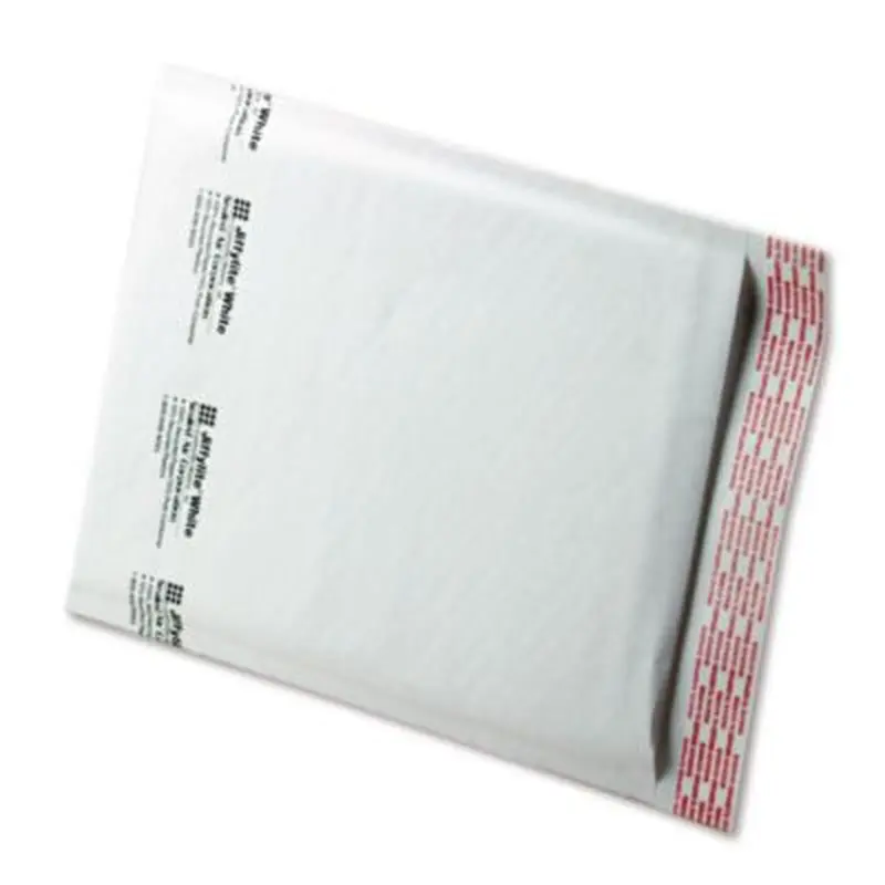 Jiffylite Self-Seal Bubble Mailer, #2, Barrier Bubble Air Cell Cushion, Self-Adhesive Closure, 8.5 x 12, White, 100/Carton - Envelopes & Mailers | Sealed Air