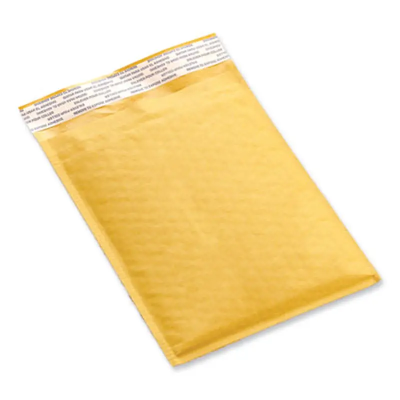 Peel Seal Strip Cushioned Mailer, #000, Extension Flap, Self-Adhesive Closure, 4 x 8, 25/Carton - Envelopes & Mailers | Universal