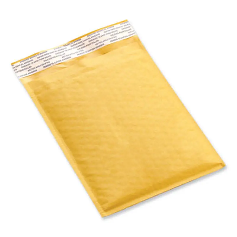 Peel Seal Strip Cushioned Mailer, #5, Extension Flap, Self-Adhesive Closure, 10.5 x 16, 25/Carton - Envelopes & Mailers | Universal