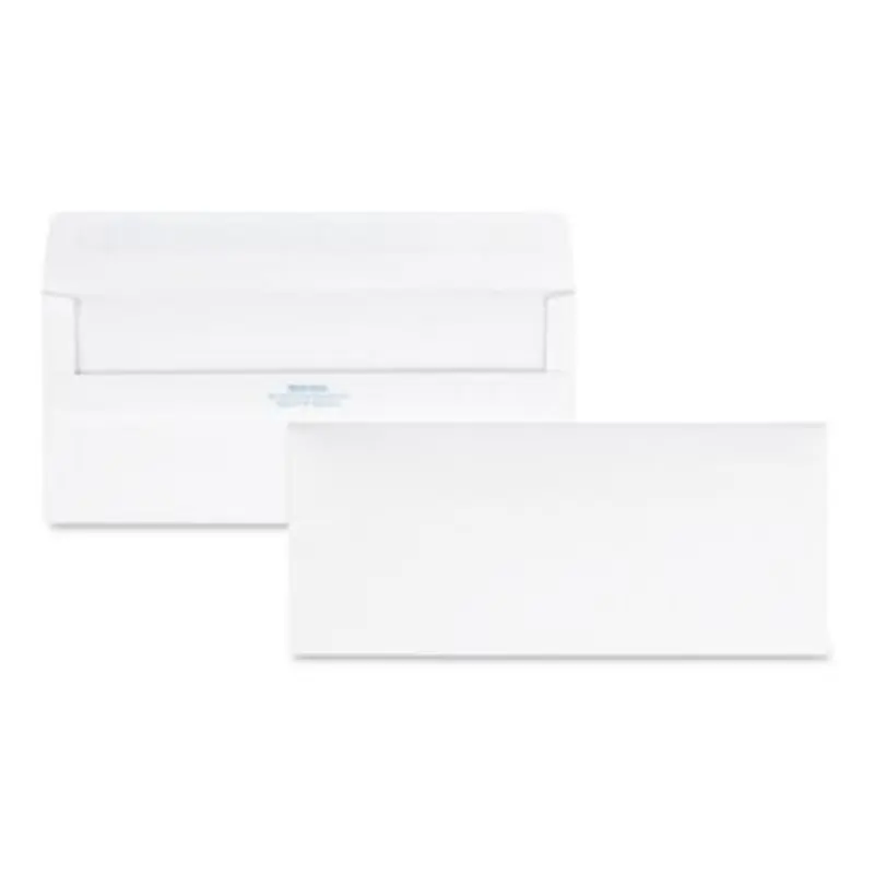 Redi-Seal Envelope, #10, Commercial Flap, Redi-Seal Adhesive Closure, 4.13 x 9.5, White, 500/Box - Business Envelopes | Quality Park