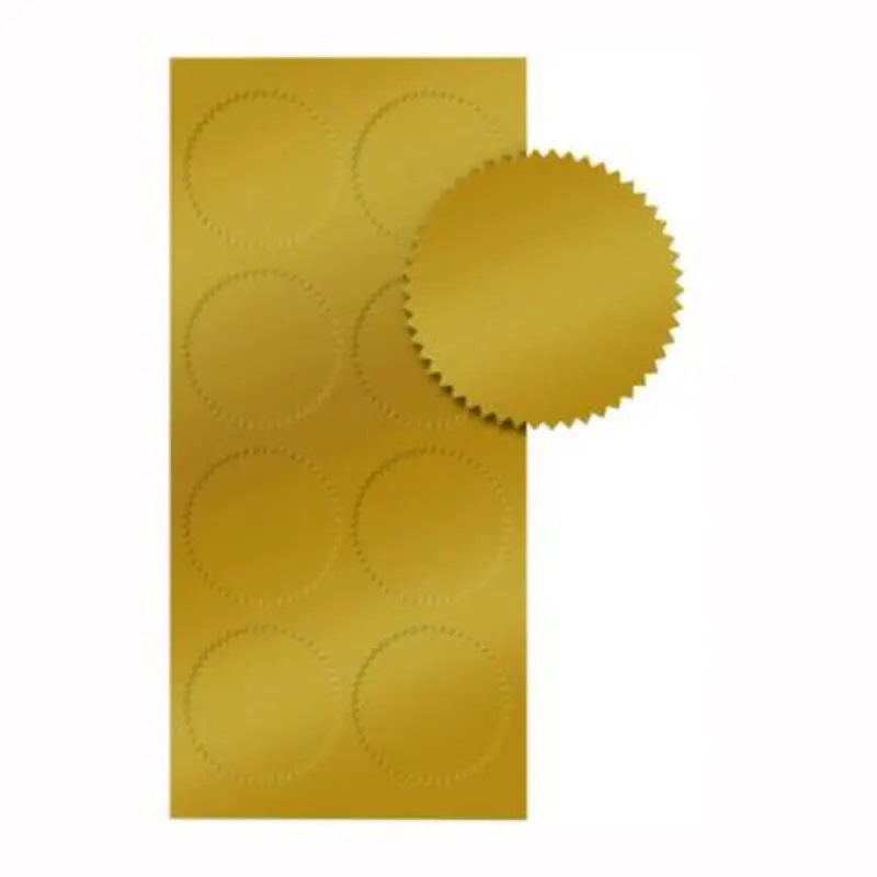 Seals, 1.75" Diameter, Gold Foil, 50/Pack - Labels | Great Papers!