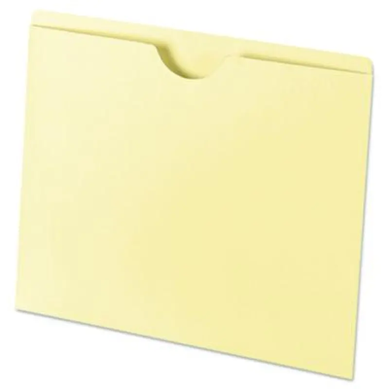 Economical Manila File Jackets, Letter Size, Manila, 100/Box - File Jackets/Sleeves/Wallets | Universal