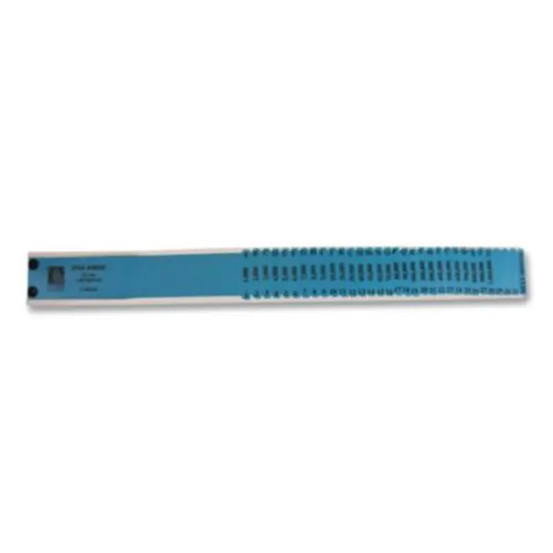Plastic Indexed Sorter, 32 Dividers, Alpha/Numeric/Date Index, Letter Size, Blue Frame - Indexed Sorters | C-Line