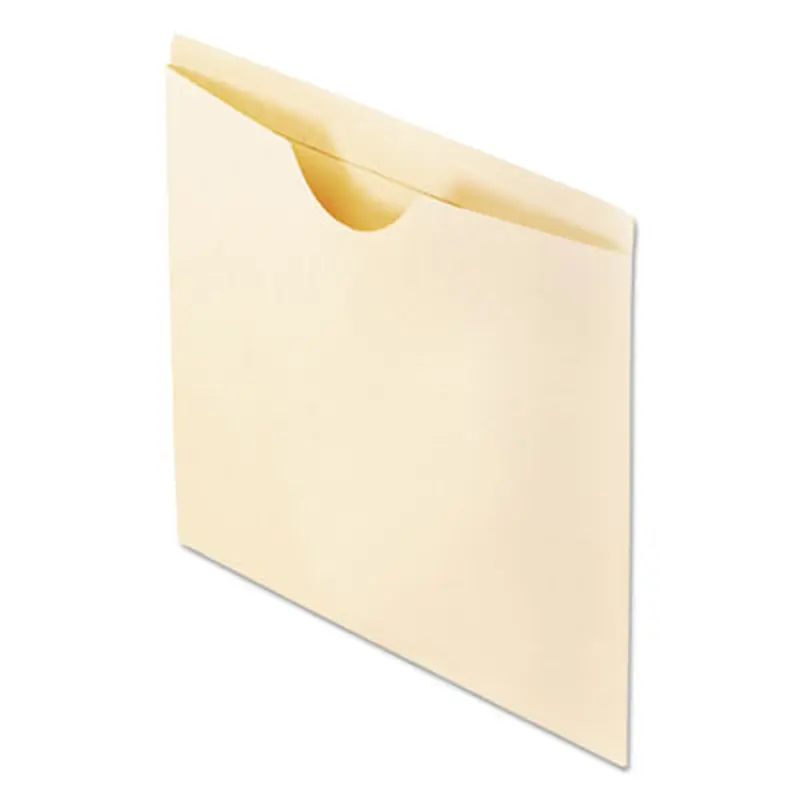Smart Shield Reinforced File Jackets, Straight Tab, Letter Size, Manila, 100/Box - File Jackets/Sleeves/Wallets | Pendaflex