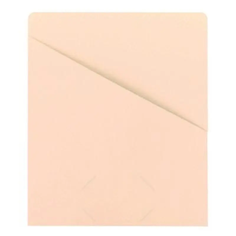 Organized Up Slash Jackets, Letter Size, Manila, 25/Pack - File Jackets/Sleeves/Wallets | Smead